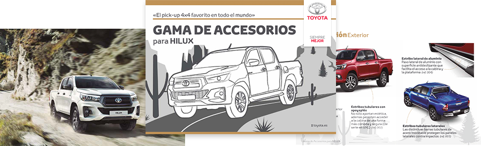 Tu Toyota Hilux Más Completo Con Los Accesorios Originales 4505