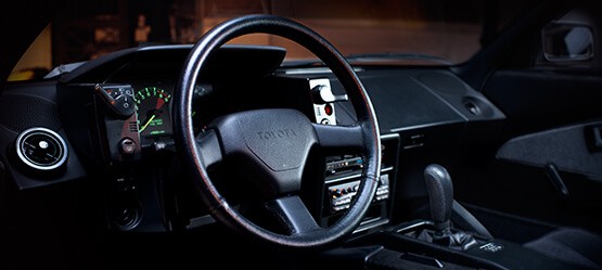Interior del Toyota MR2