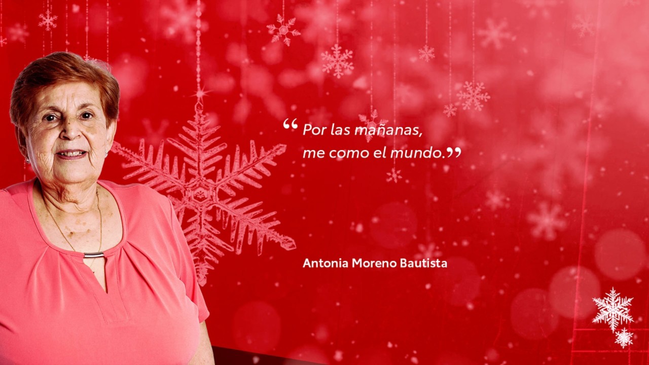 Antonia Moreno, no te detengas nunca